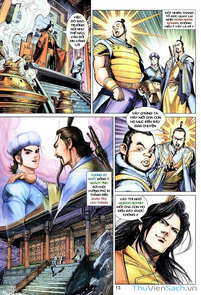 Truyện Tranh Anh Hùng Xạ Điêu - Manhua trang 4