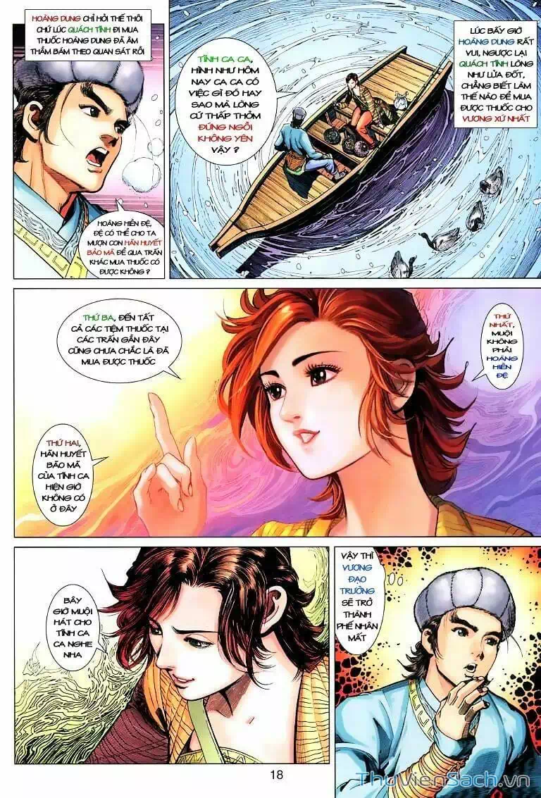 Truyện Tranh Anh Hùng Xạ Điêu - Manhua trang 4