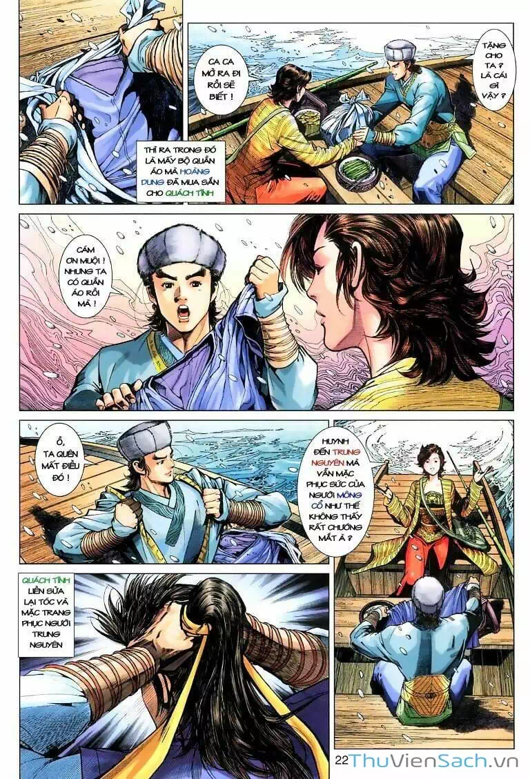Truyện Tranh Anh Hùng Xạ Điêu - Manhua trang 4