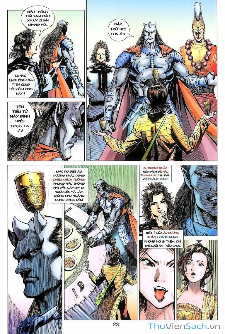 Truyện Tranh Anh Hùng Xạ Điêu - Manhua trang 4