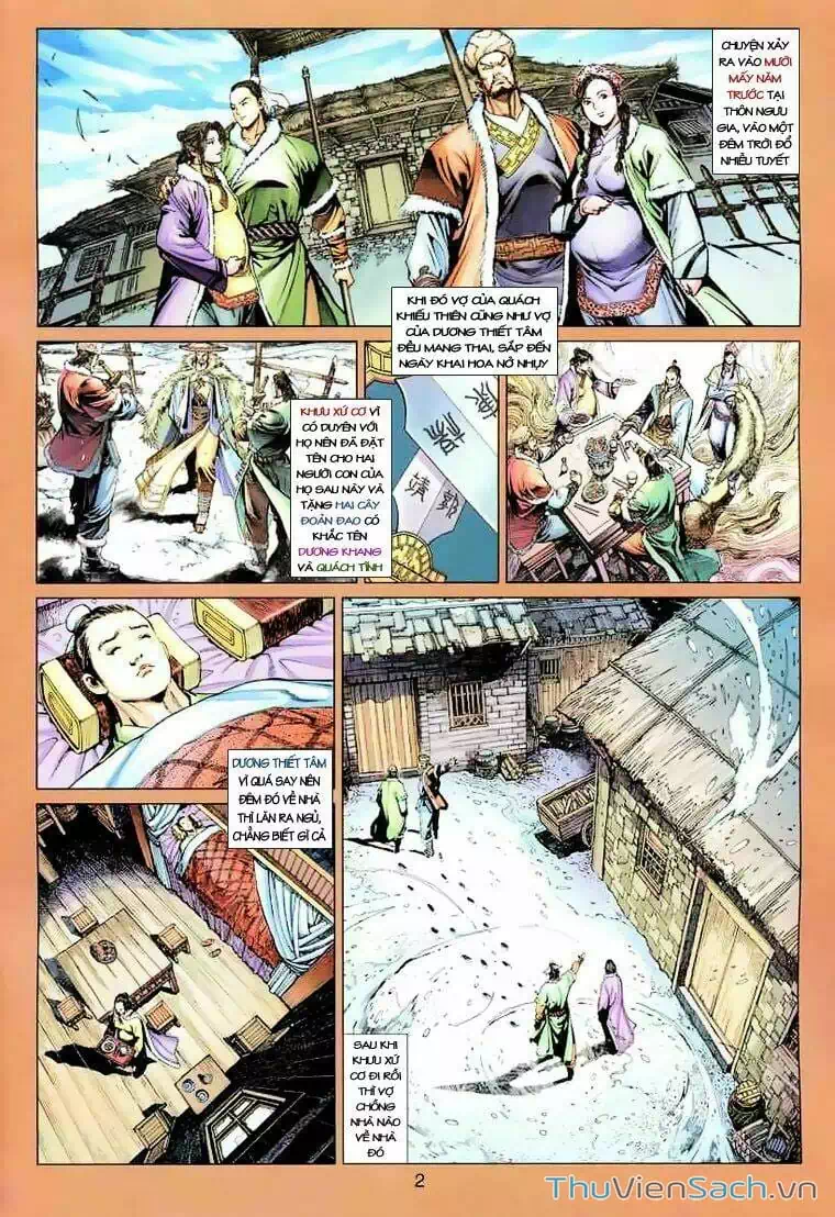 Truyện Tranh Anh Hùng Xạ Điêu - Manhua trang 4