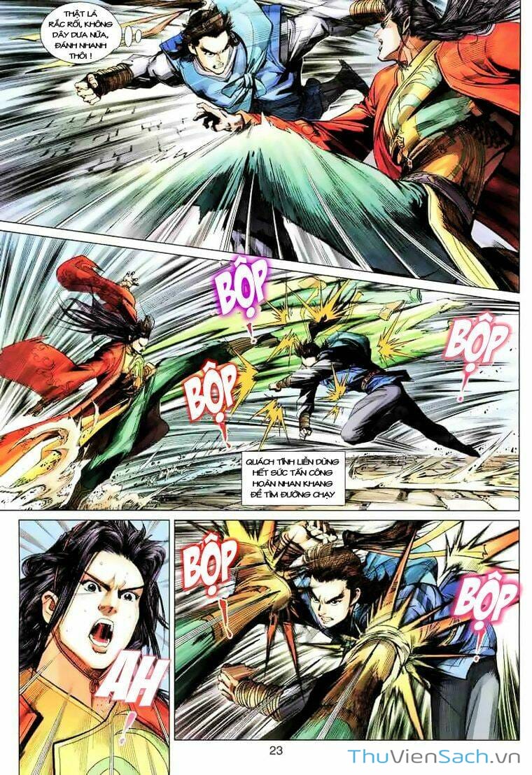 Truyện Tranh Anh Hùng Xạ Điêu - Manhua trang 4