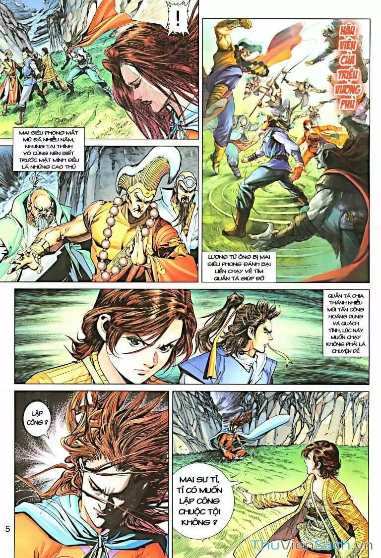 Truyện Tranh Anh Hùng Xạ Điêu - Manhua trang 4