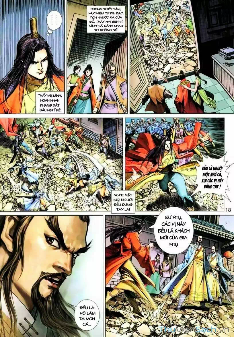Truyện Tranh Anh Hùng Xạ Điêu - Manhua trang 4