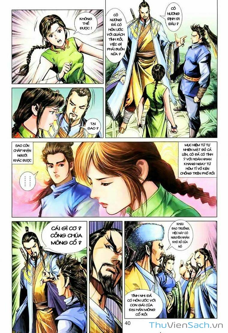 Truyện Tranh Anh Hùng Xạ Điêu - Manhua trang 4