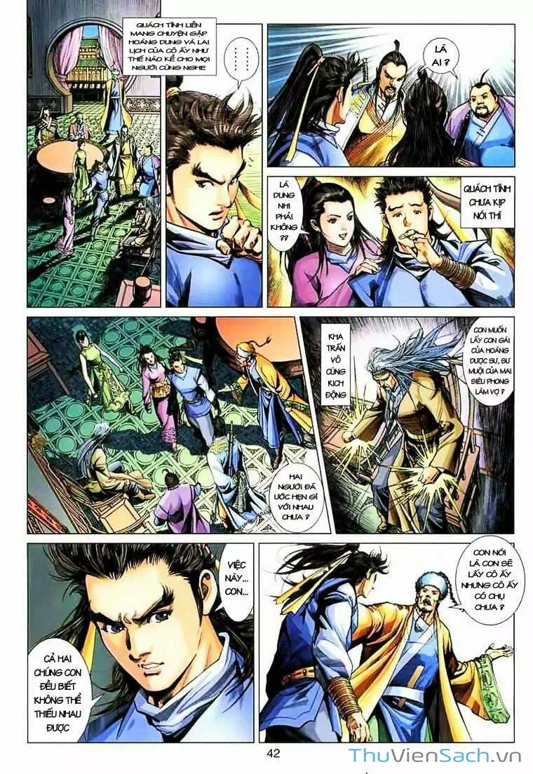 Truyện Tranh Anh Hùng Xạ Điêu - Manhua trang 4