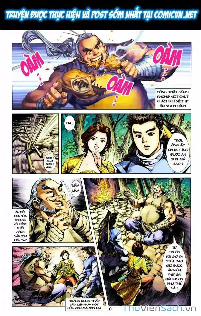 Truyện Tranh Anh Hùng Xạ Điêu - Manhua trang 4