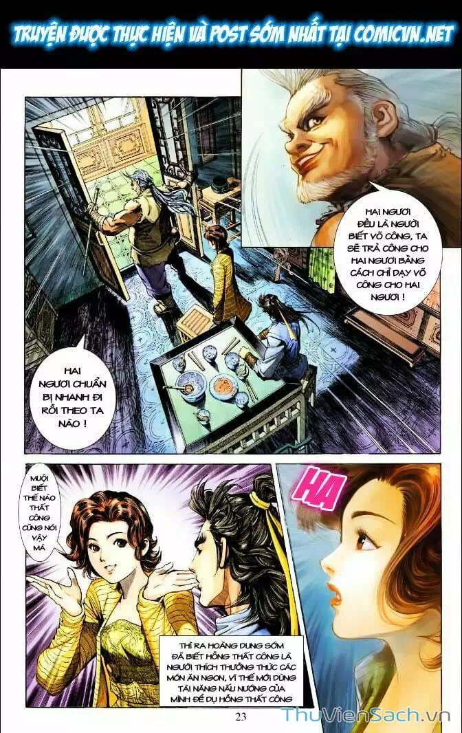 Truyện Tranh Anh Hùng Xạ Điêu - Manhua trang 4