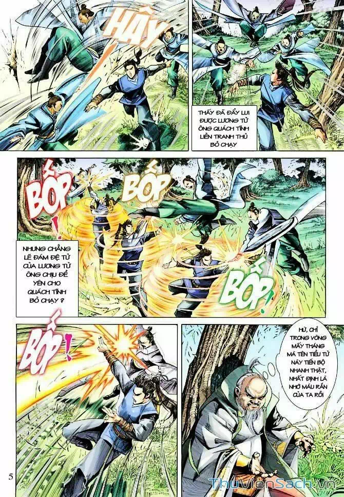 Truyện Tranh Anh Hùng Xạ Điêu - Manhua trang 4