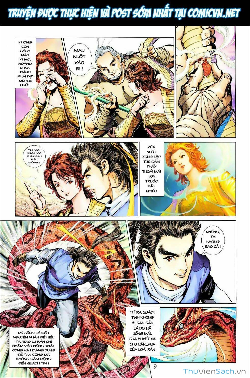 Truyện Tranh Anh Hùng Xạ Điêu - Manhua trang 4
