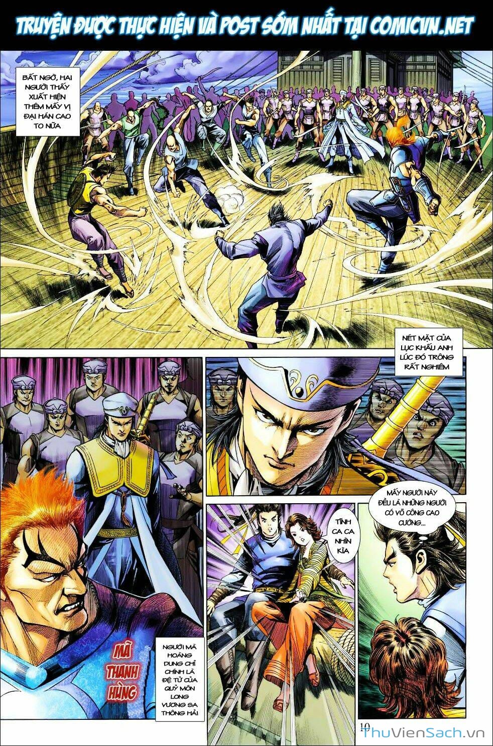 Truyện Tranh Anh Hùng Xạ Điêu - Manhua trang 4