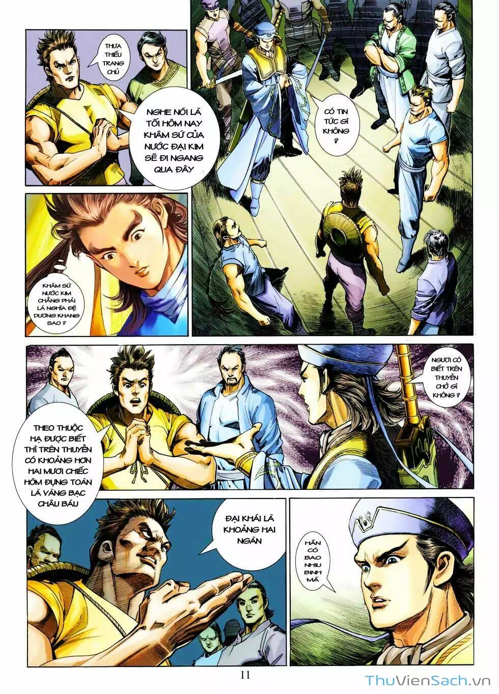 Truyện Tranh Anh Hùng Xạ Điêu - Manhua trang 4
