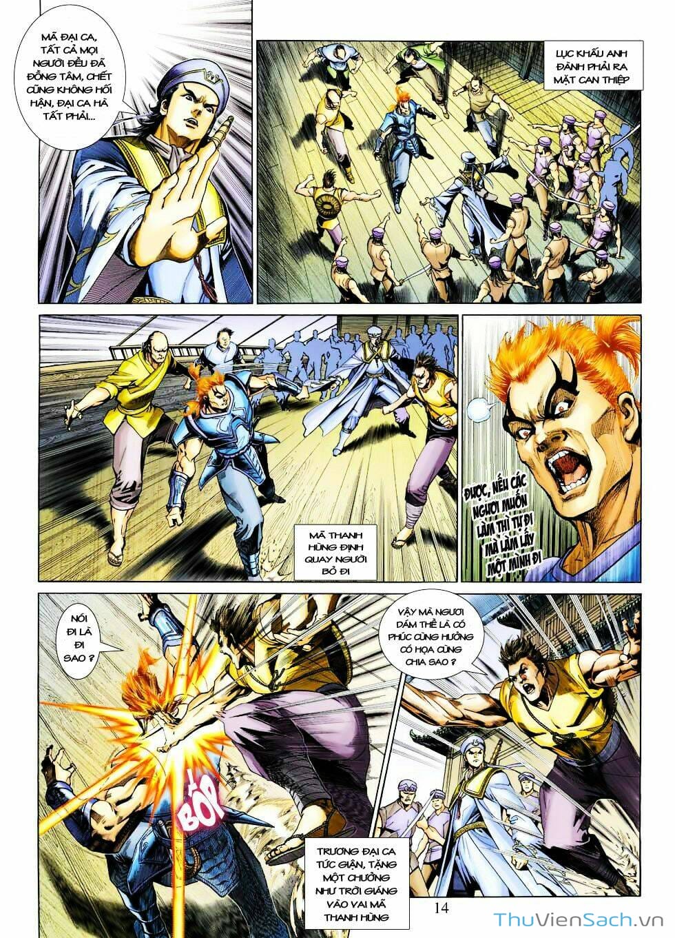 Truyện Tranh Anh Hùng Xạ Điêu - Manhua trang 4
