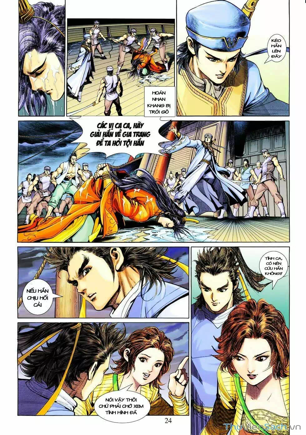 Truyện Tranh Anh Hùng Xạ Điêu - Manhua trang 4