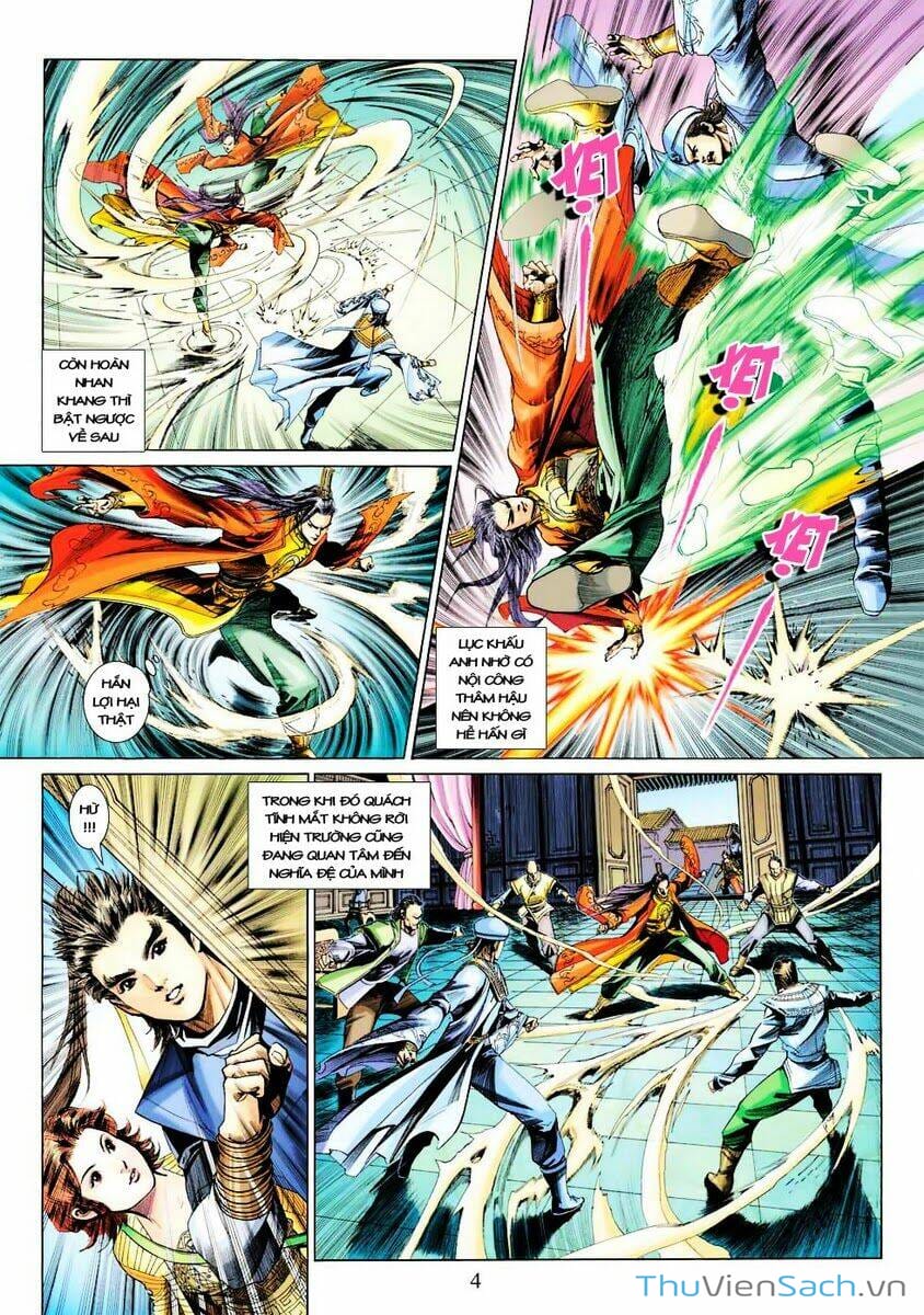 Truyện Tranh Anh Hùng Xạ Điêu - Manhua trang 4