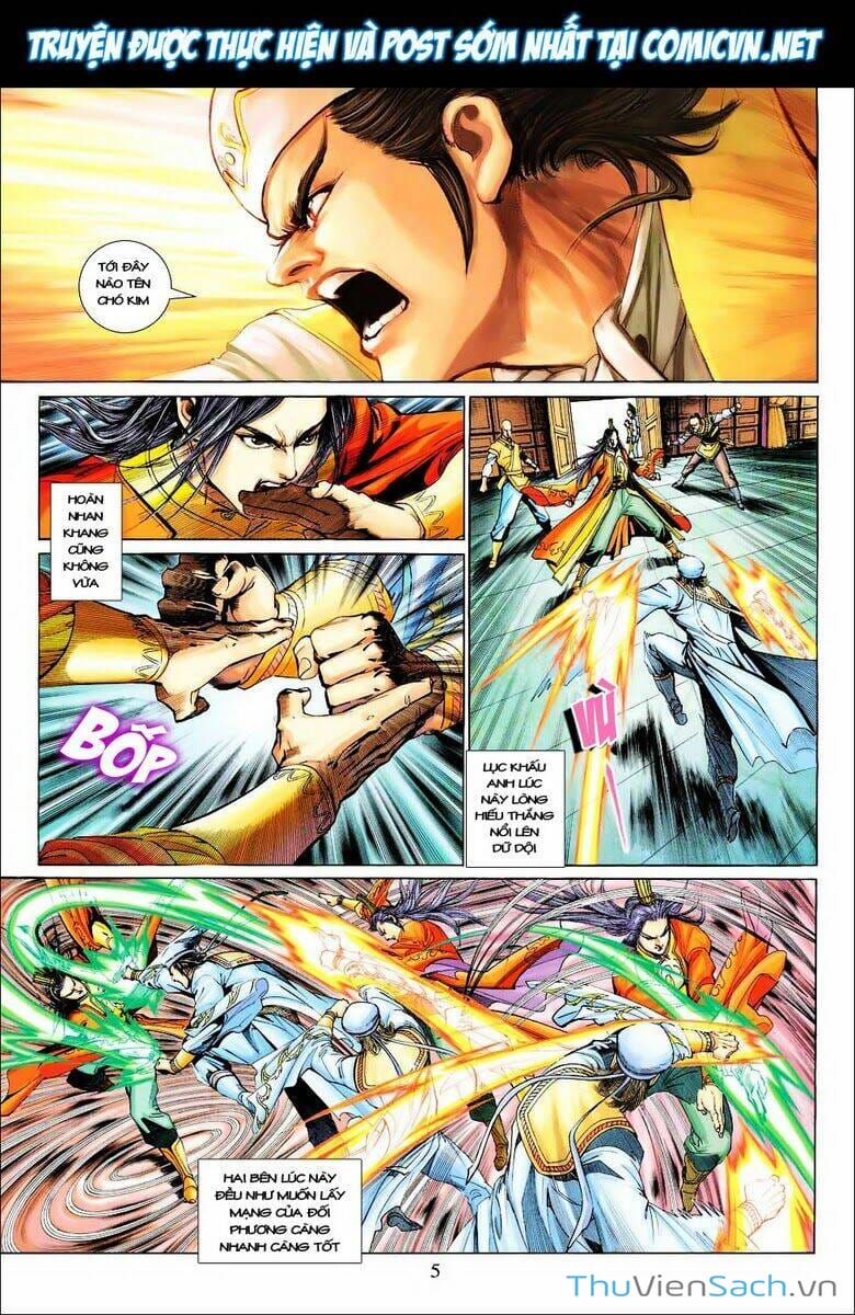 Truyện Tranh Anh Hùng Xạ Điêu - Manhua trang 4