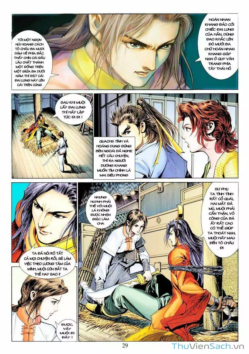 Truyện Tranh Anh Hùng Xạ Điêu - Manhua trang 4