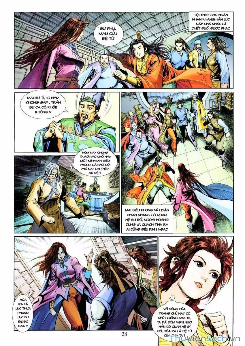 Truyện Tranh Anh Hùng Xạ Điêu - Manhua trang 4