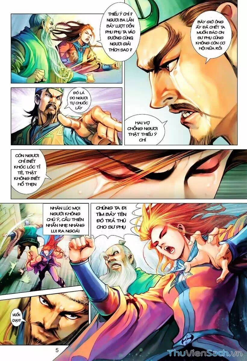 Truyện Tranh Anh Hùng Xạ Điêu - Manhua trang 4