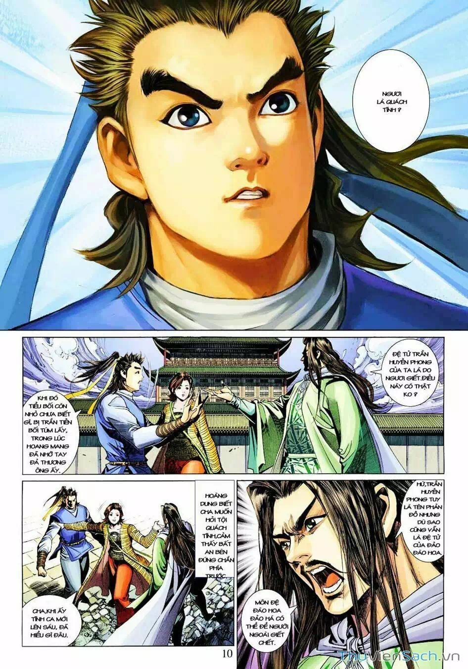 Truyện Tranh Anh Hùng Xạ Điêu - Manhua trang 4