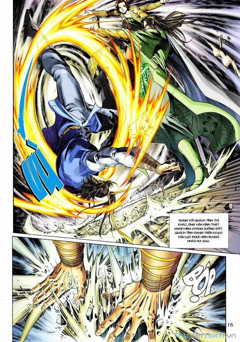 Truyện Tranh Anh Hùng Xạ Điêu - Manhua trang 4