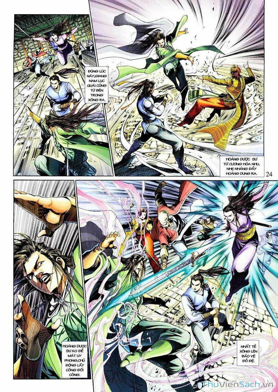 Truyện Tranh Anh Hùng Xạ Điêu - Manhua trang 4