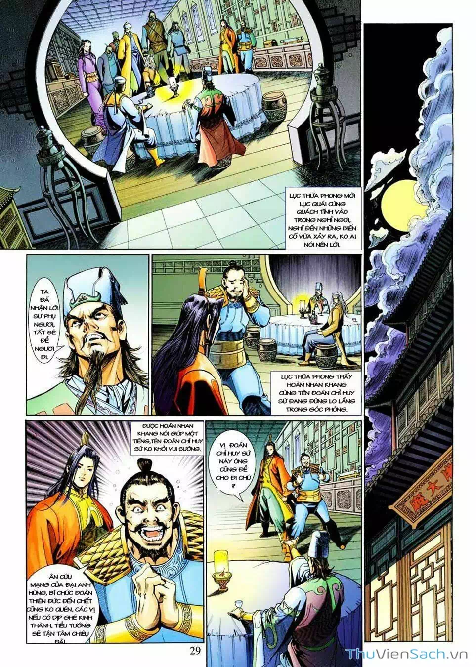 Truyện Tranh Anh Hùng Xạ Điêu - Manhua trang 4