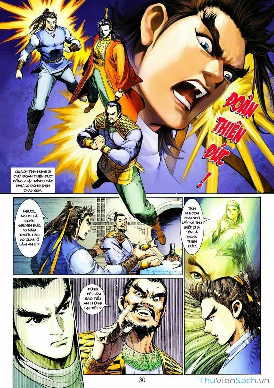 Truyện Tranh Anh Hùng Xạ Điêu - Manhua trang 4
