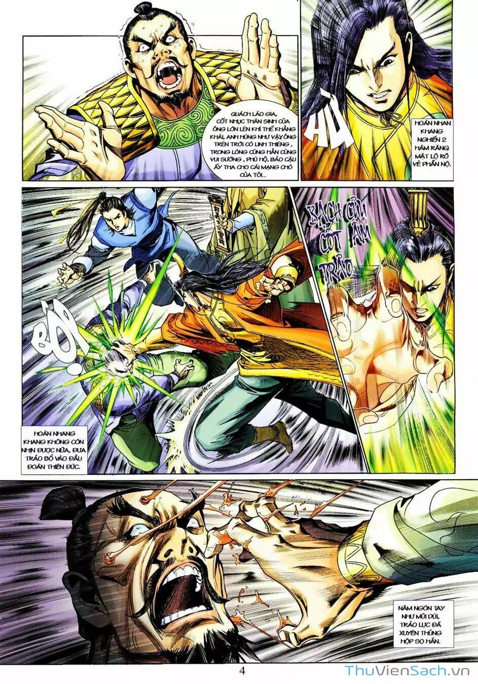 Truyện Tranh Anh Hùng Xạ Điêu - Manhua trang 4