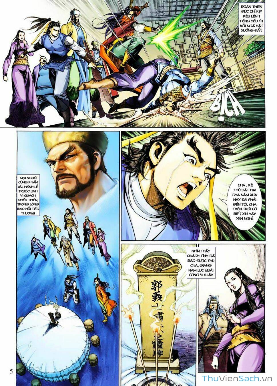 Truyện Tranh Anh Hùng Xạ Điêu - Manhua trang 4