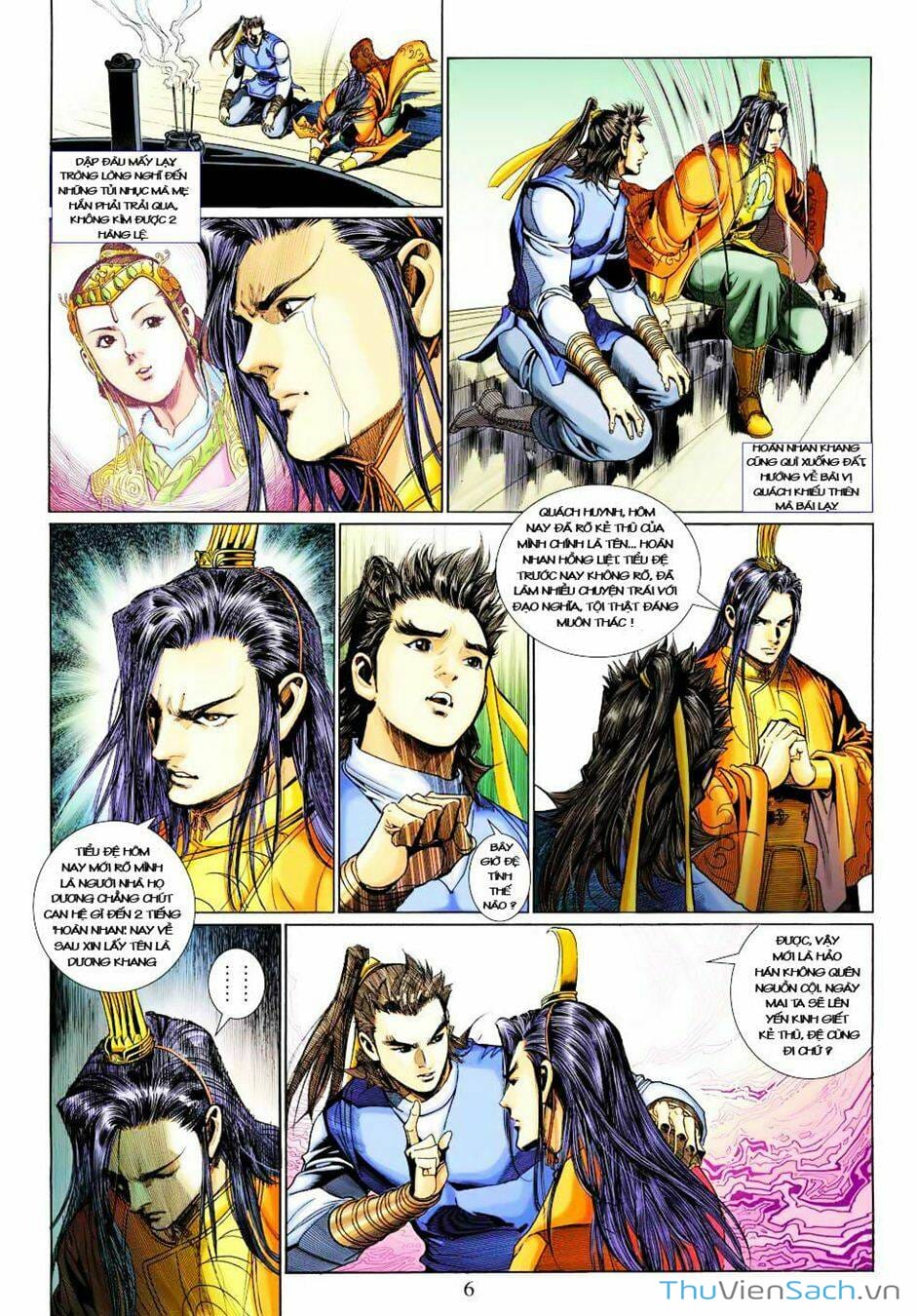 Truyện Tranh Anh Hùng Xạ Điêu - Manhua trang 4
