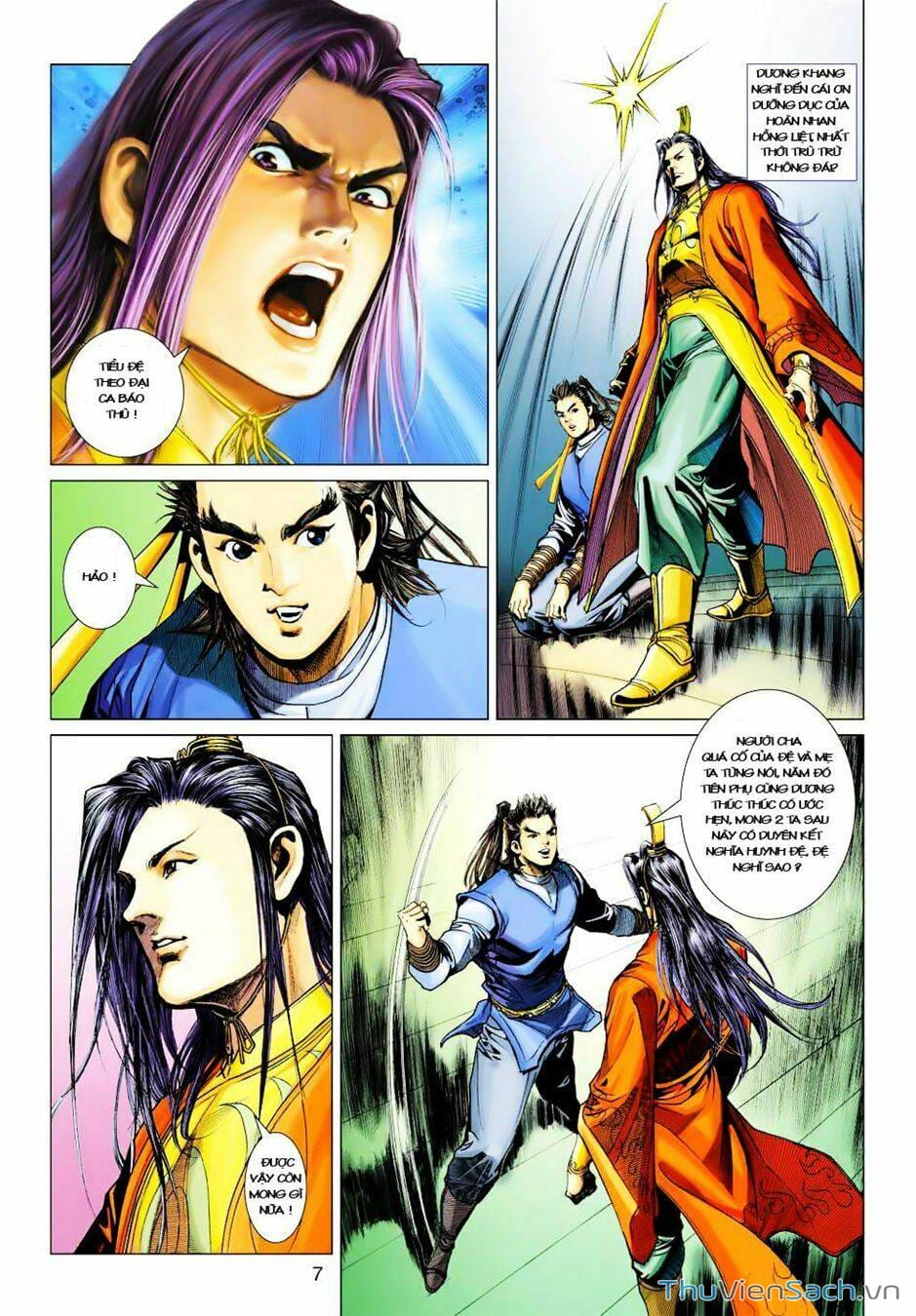 Truyện Tranh Anh Hùng Xạ Điêu - Manhua trang 4
