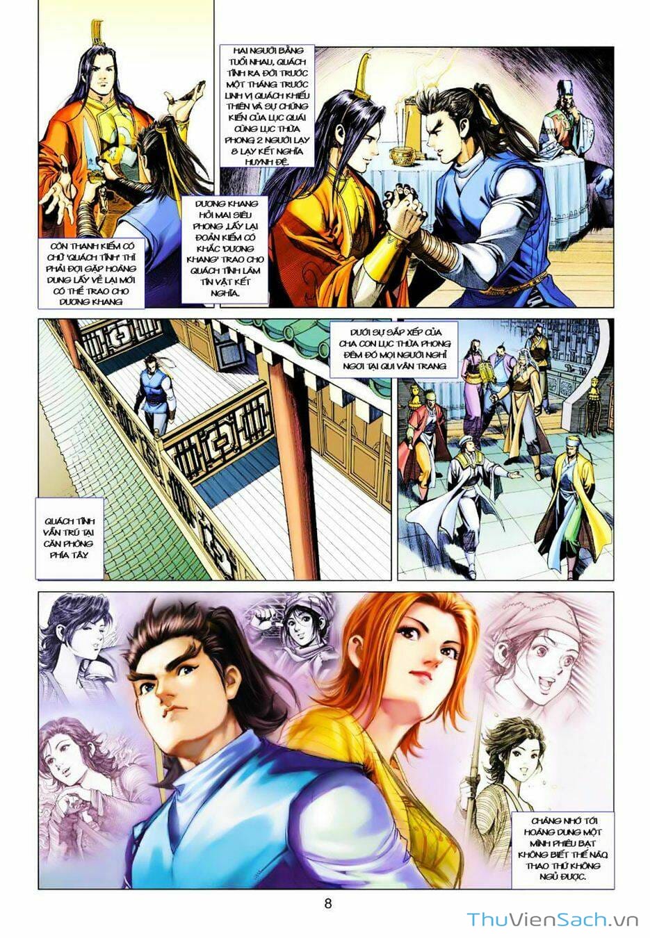 Truyện Tranh Anh Hùng Xạ Điêu - Manhua trang 4