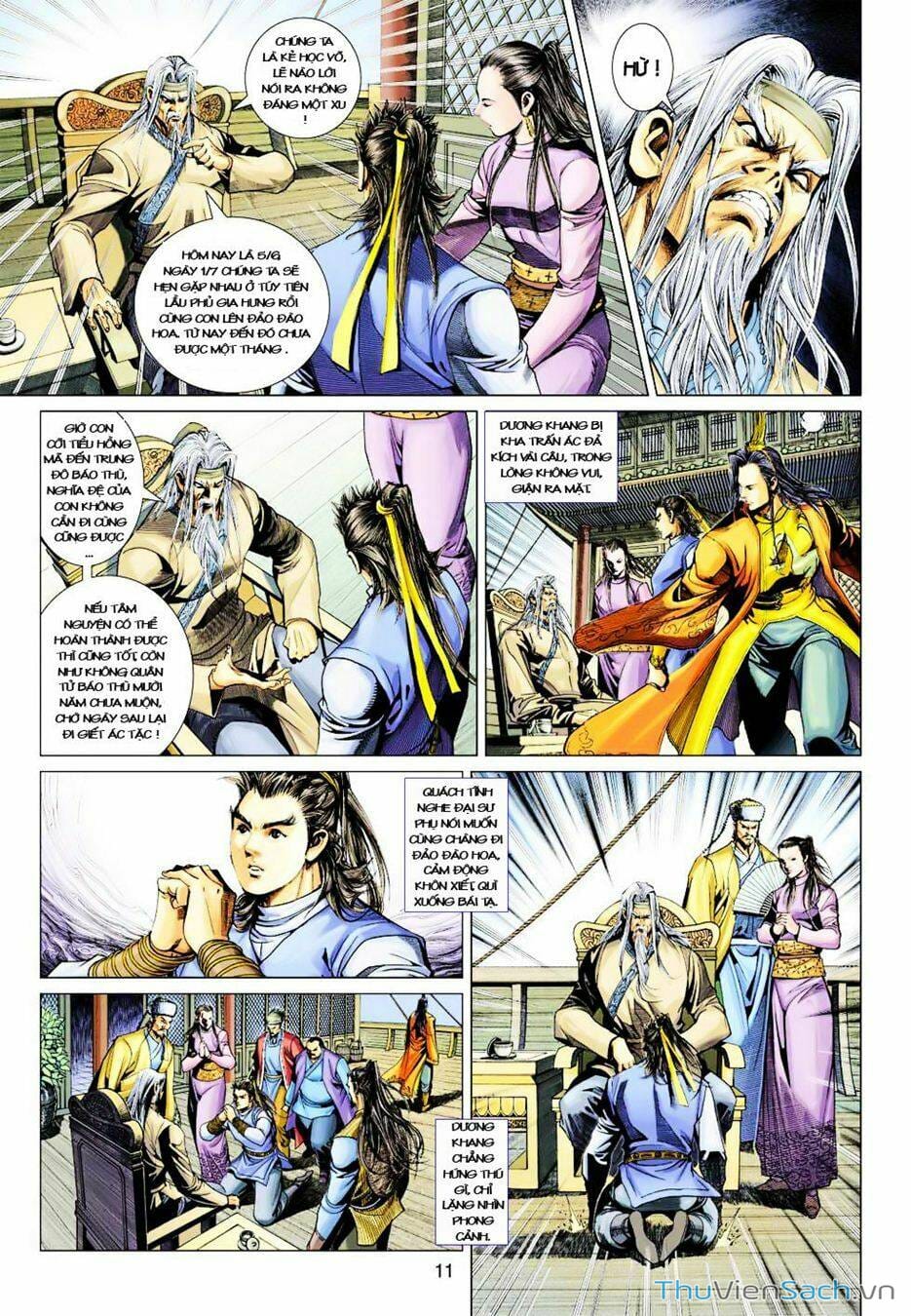 Truyện Tranh Anh Hùng Xạ Điêu - Manhua trang 4