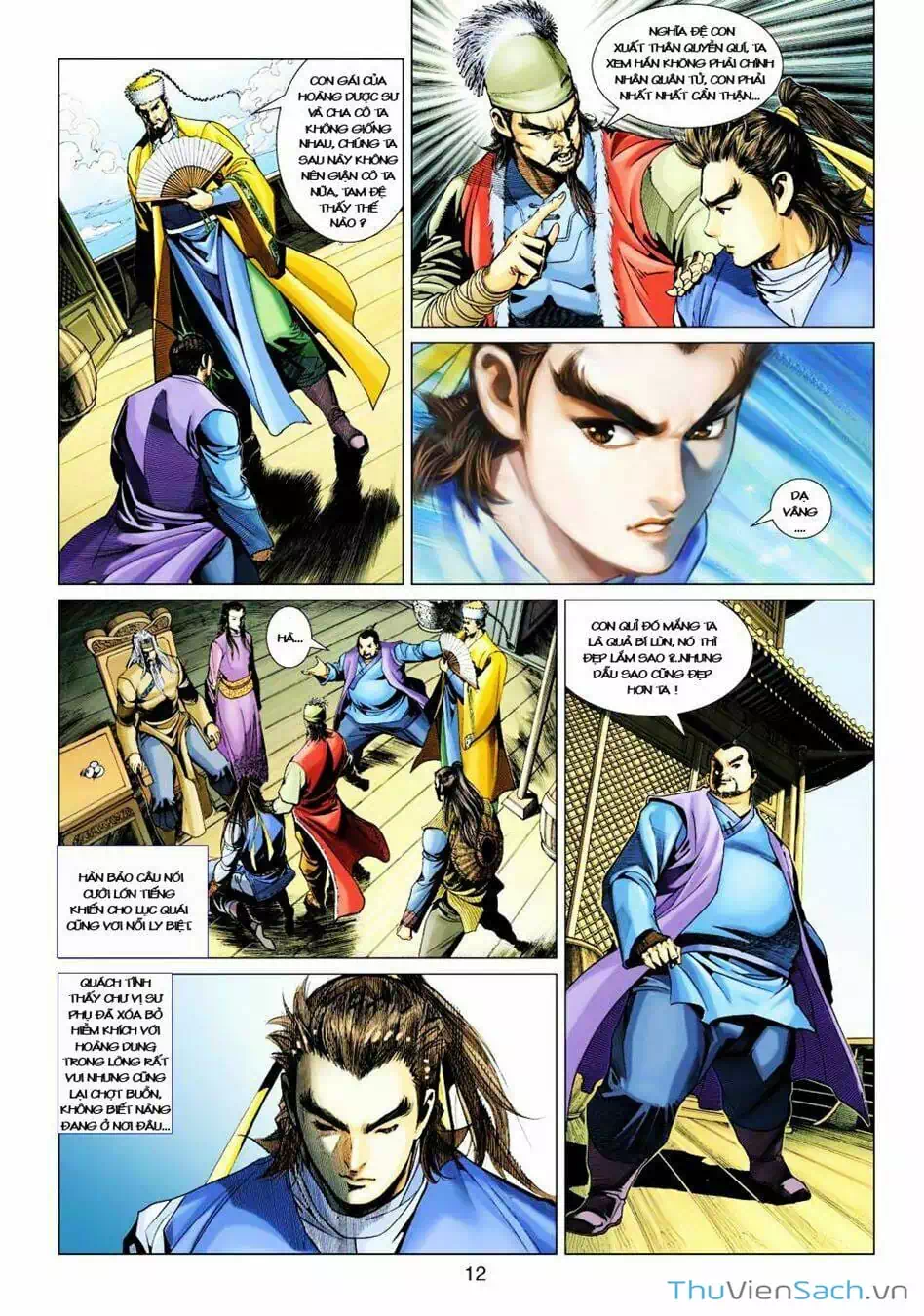Truyện Tranh Anh Hùng Xạ Điêu - Manhua trang 4
