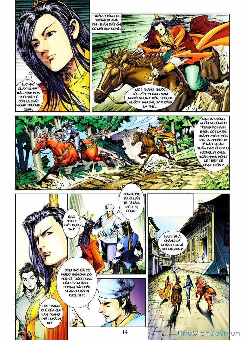 Truyện Tranh Anh Hùng Xạ Điêu - Manhua trang 4