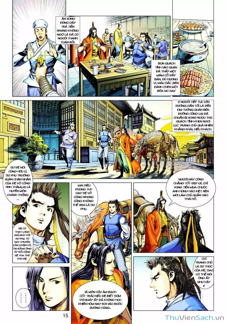 Truyện Tranh Anh Hùng Xạ Điêu - Manhua trang 4