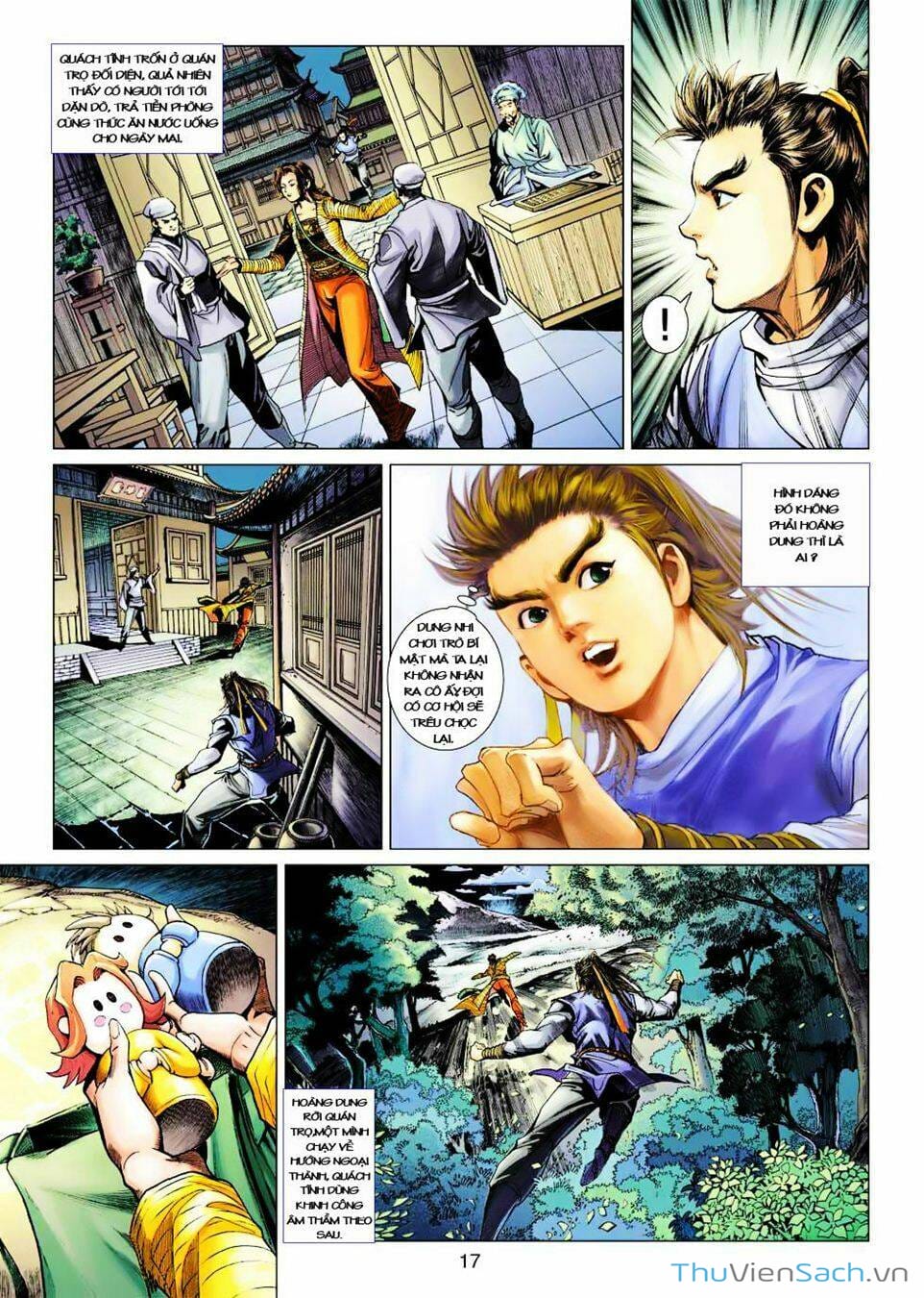 Truyện Tranh Anh Hùng Xạ Điêu - Manhua trang 4