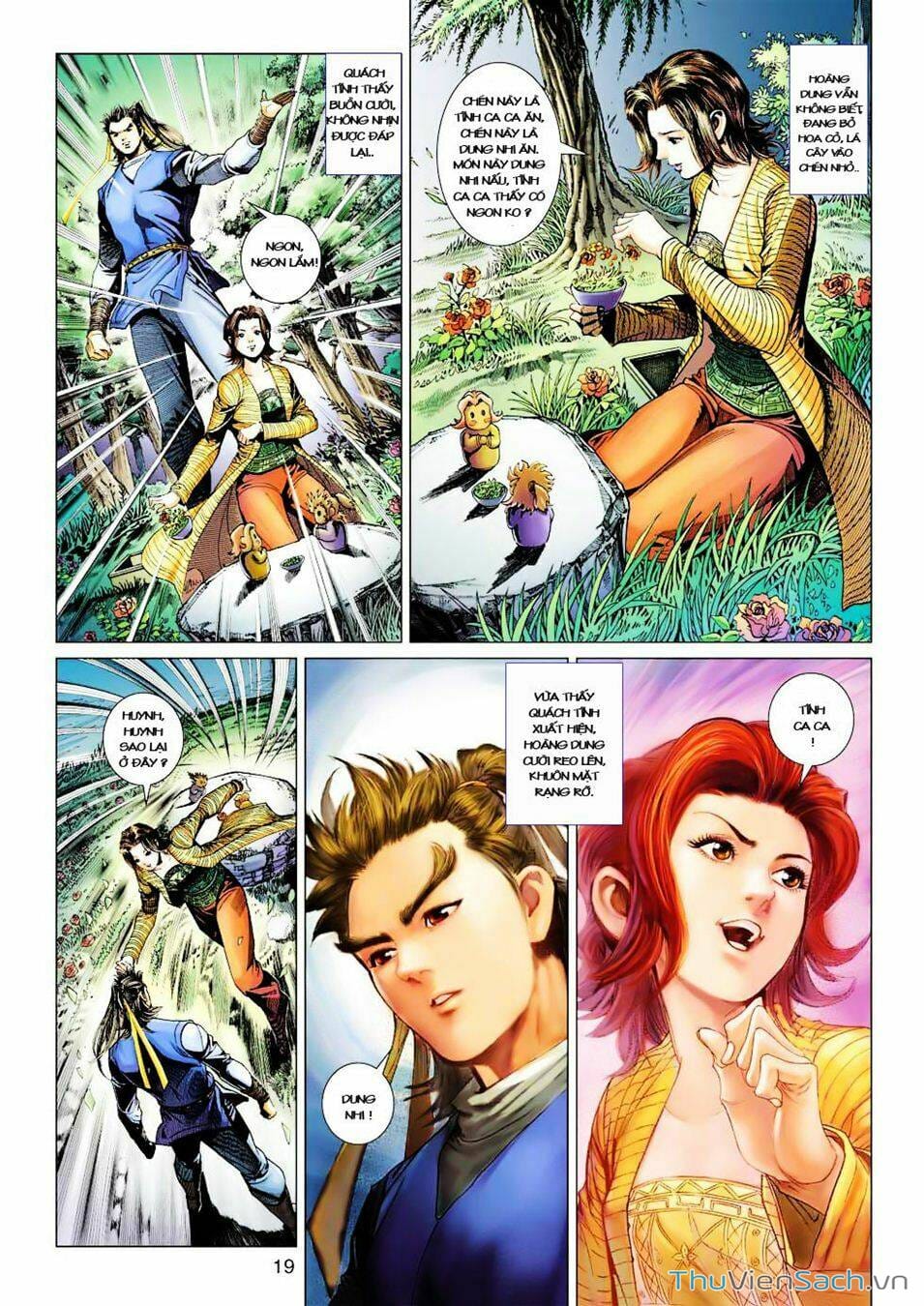 Truyện Tranh Anh Hùng Xạ Điêu - Manhua trang 4