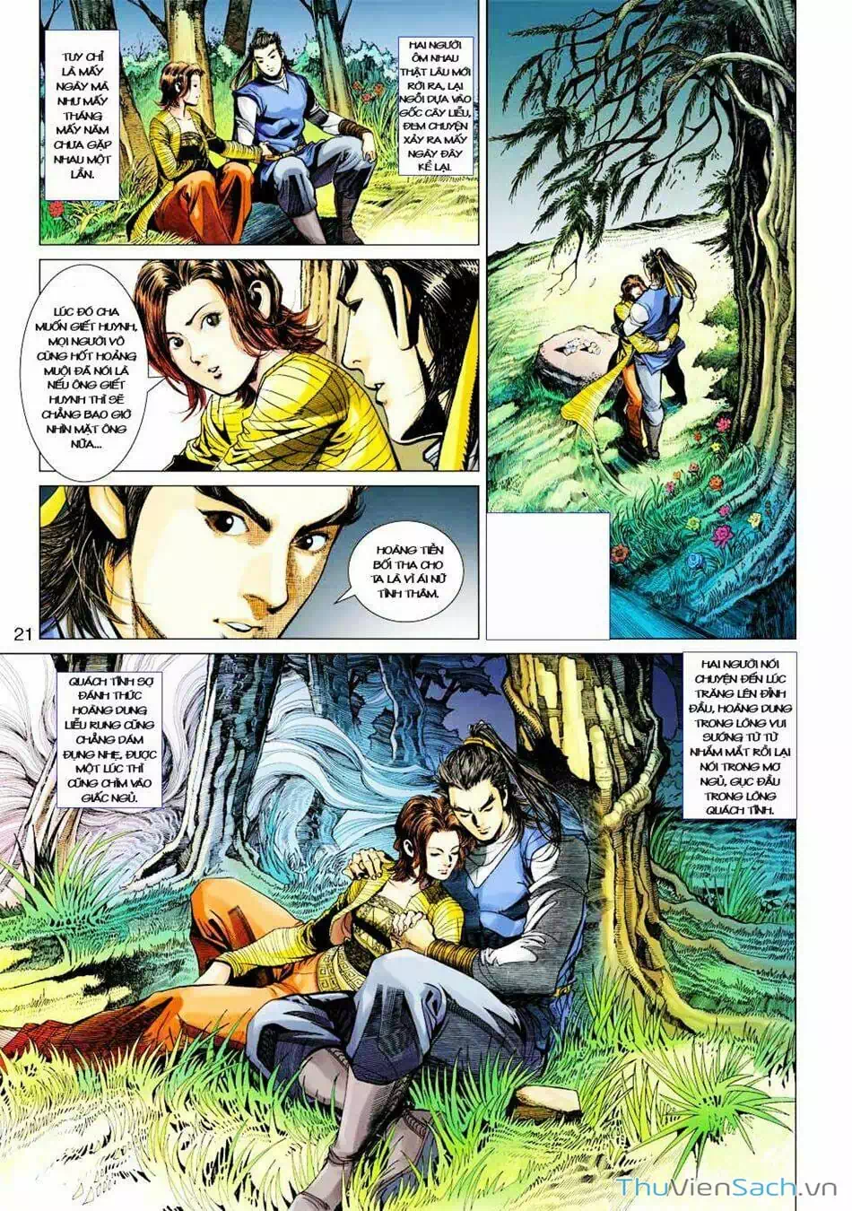 Truyện Tranh Anh Hùng Xạ Điêu - Manhua trang 4