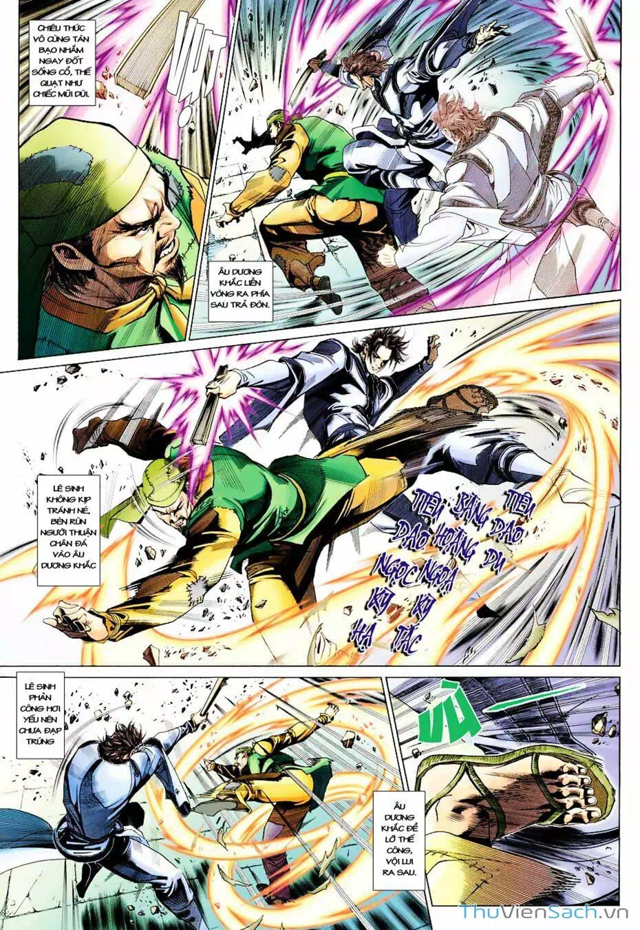 Truyện Tranh Anh Hùng Xạ Điêu - Manhua trang 4