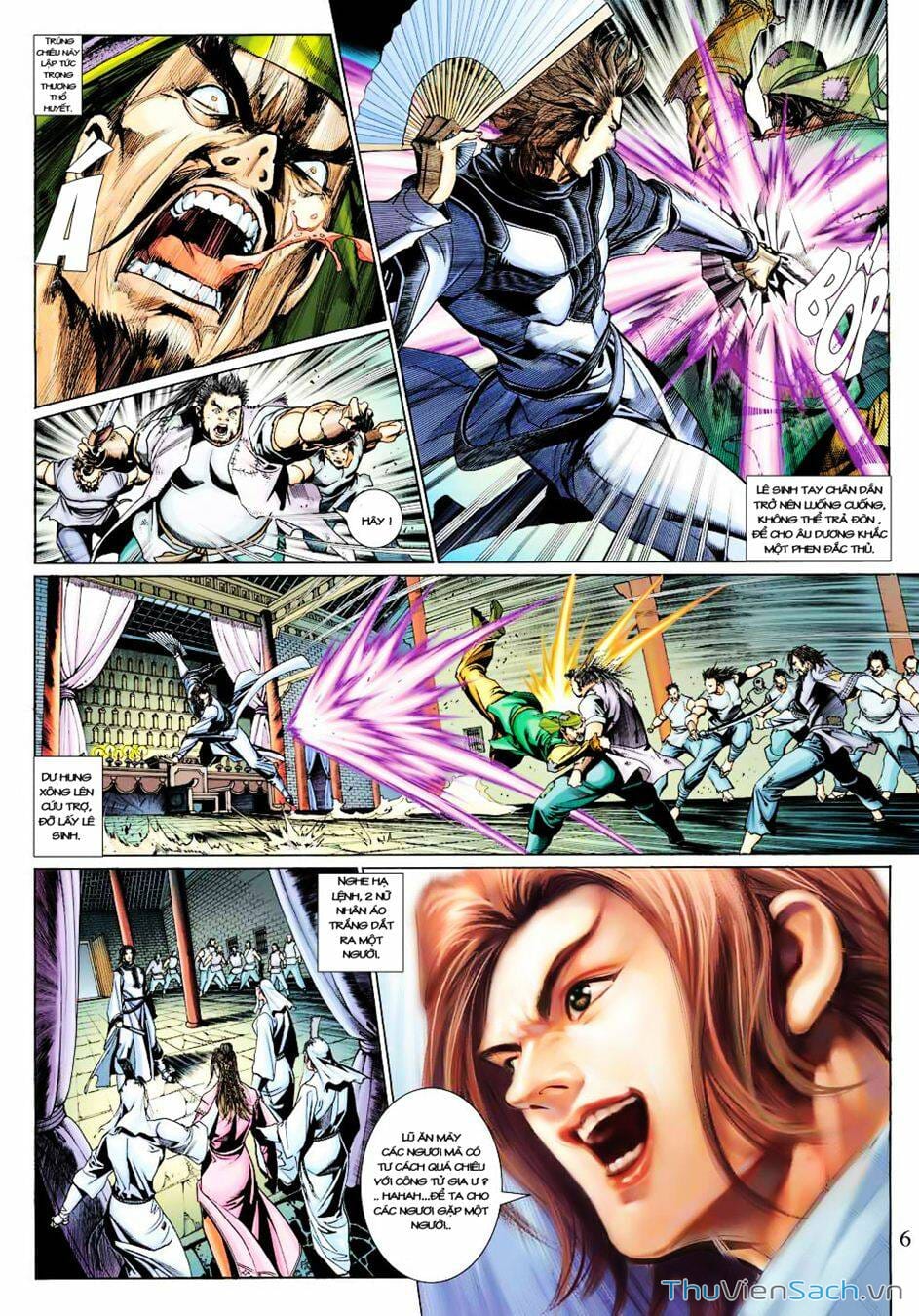 Truyện Tranh Anh Hùng Xạ Điêu - Manhua trang 4