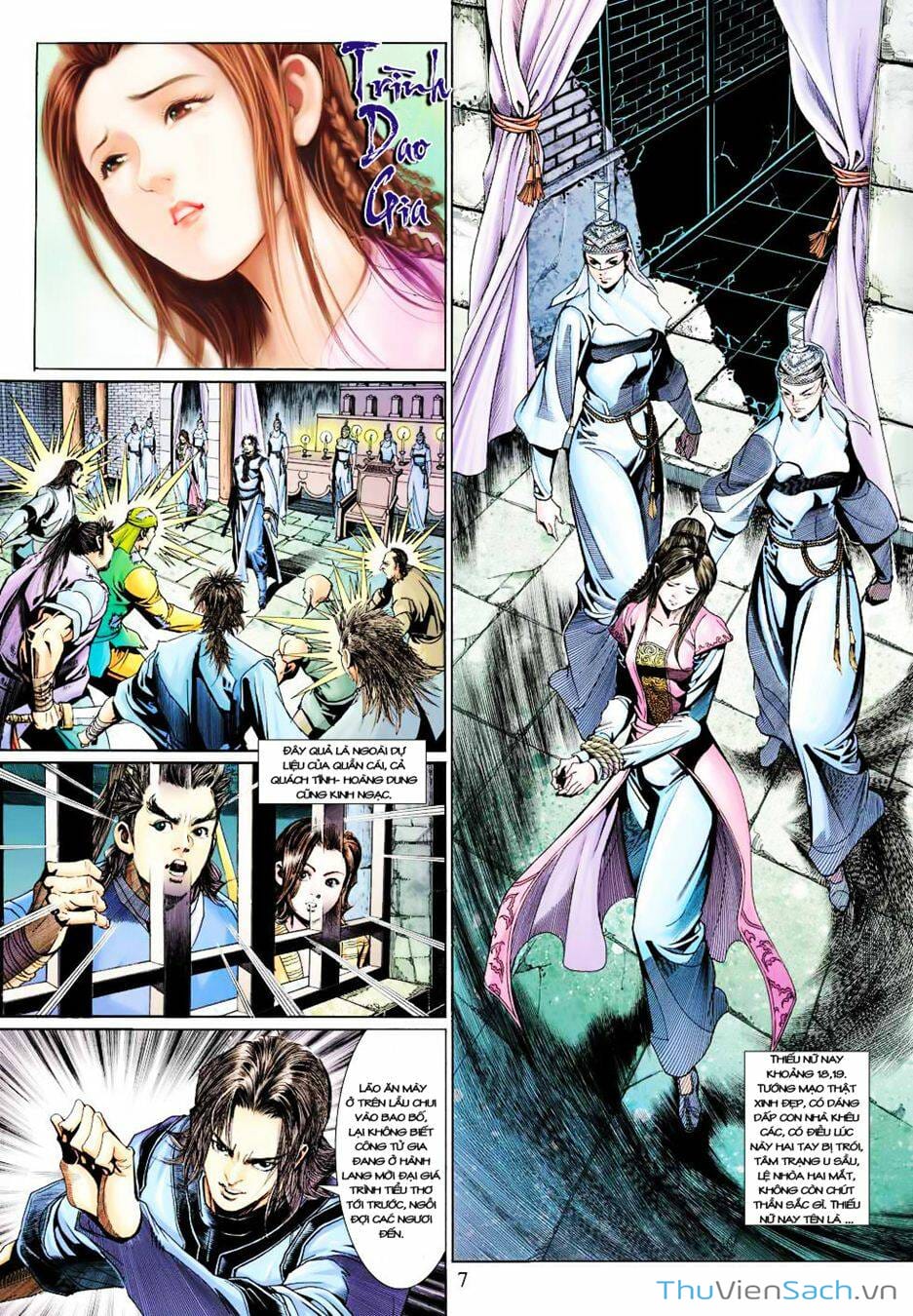 Truyện Tranh Anh Hùng Xạ Điêu - Manhua trang 4