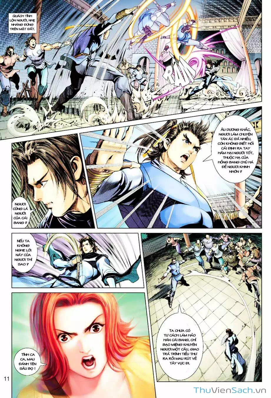 Truyện Tranh Anh Hùng Xạ Điêu - Manhua trang 4