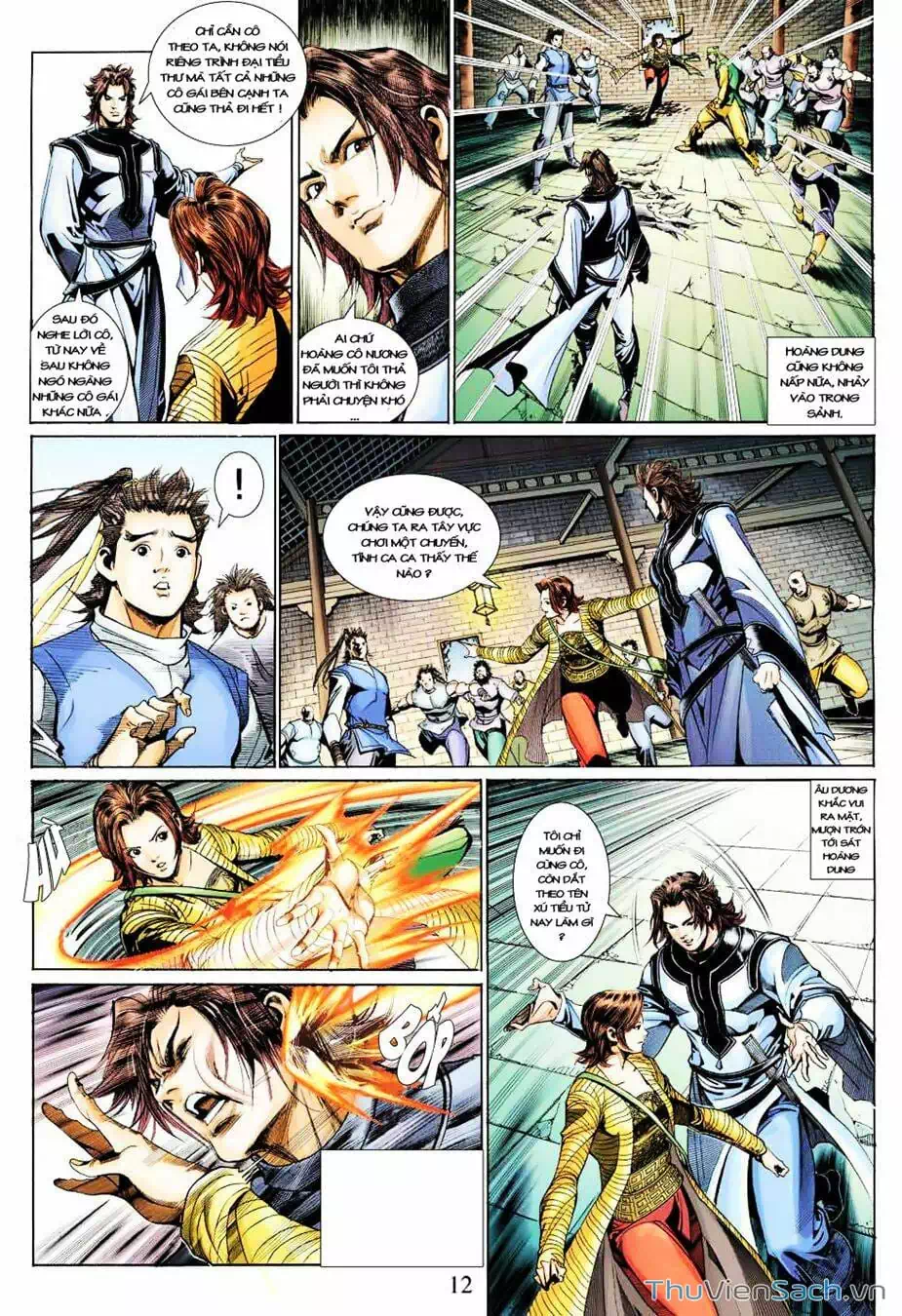 Truyện Tranh Anh Hùng Xạ Điêu - Manhua trang 4