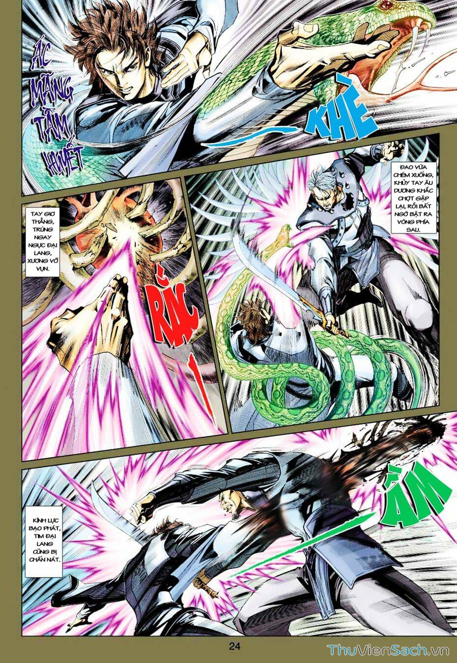 Truyện Tranh Anh Hùng Xạ Điêu - Manhua trang 4