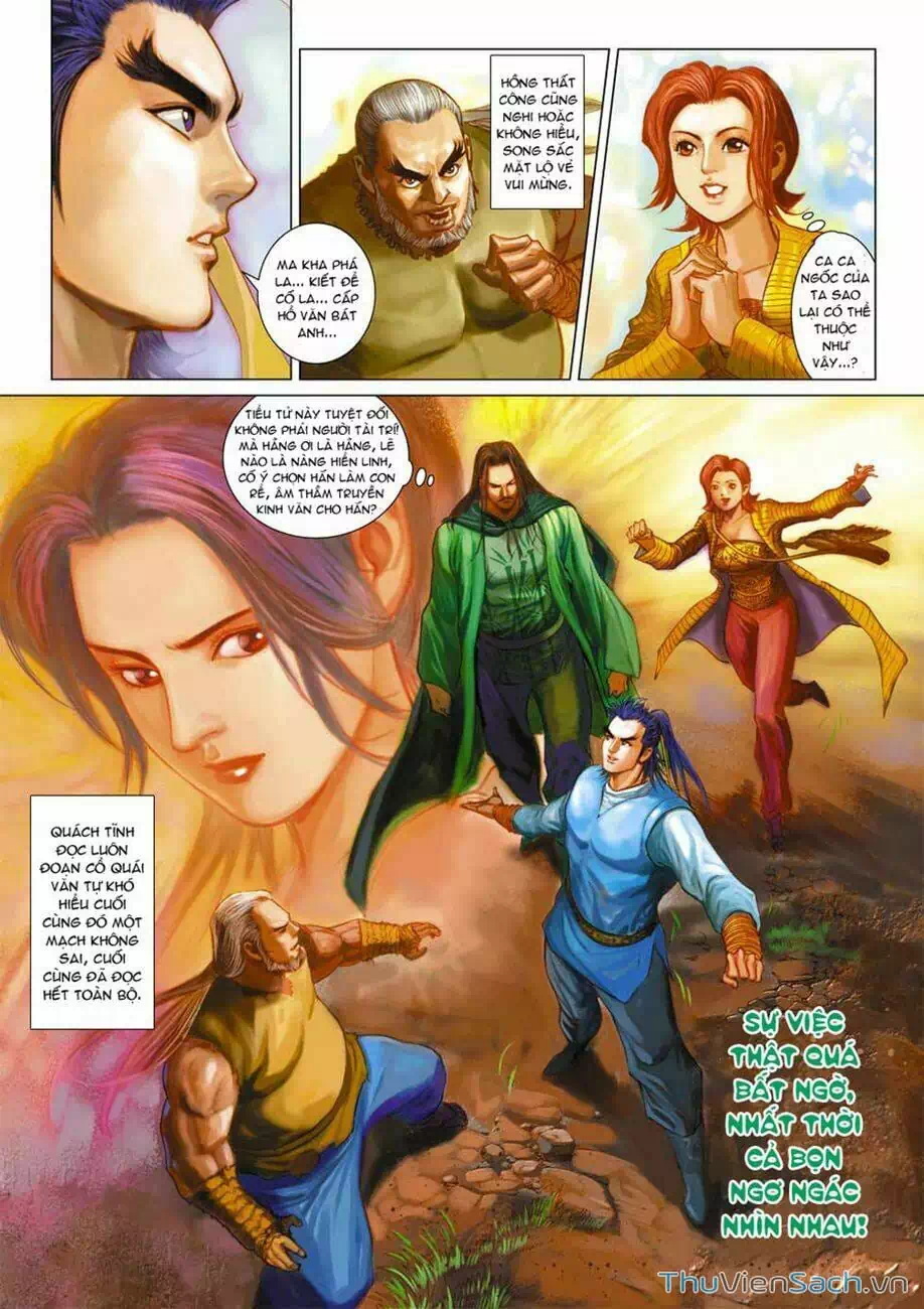 Truyện Tranh Anh Hùng Xạ Điêu - Manhua trang 4