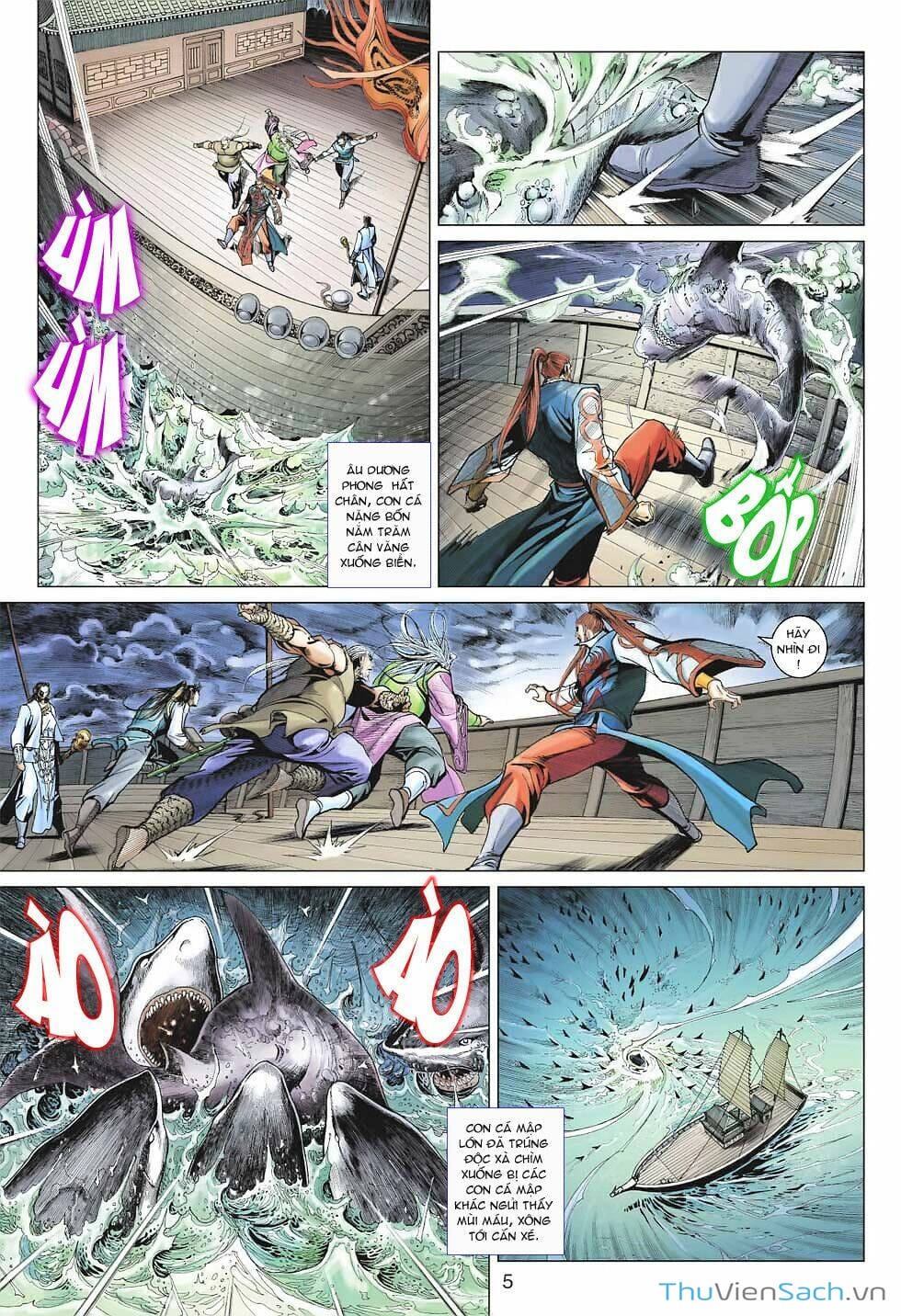 Truyện Tranh Anh Hùng Xạ Điêu - Manhua trang 4