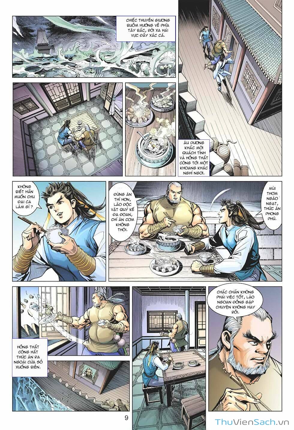 Truyện Tranh Anh Hùng Xạ Điêu - Manhua trang 4