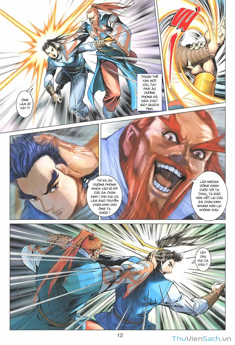 Truyện Tranh Anh Hùng Xạ Điêu - Manhua trang 4